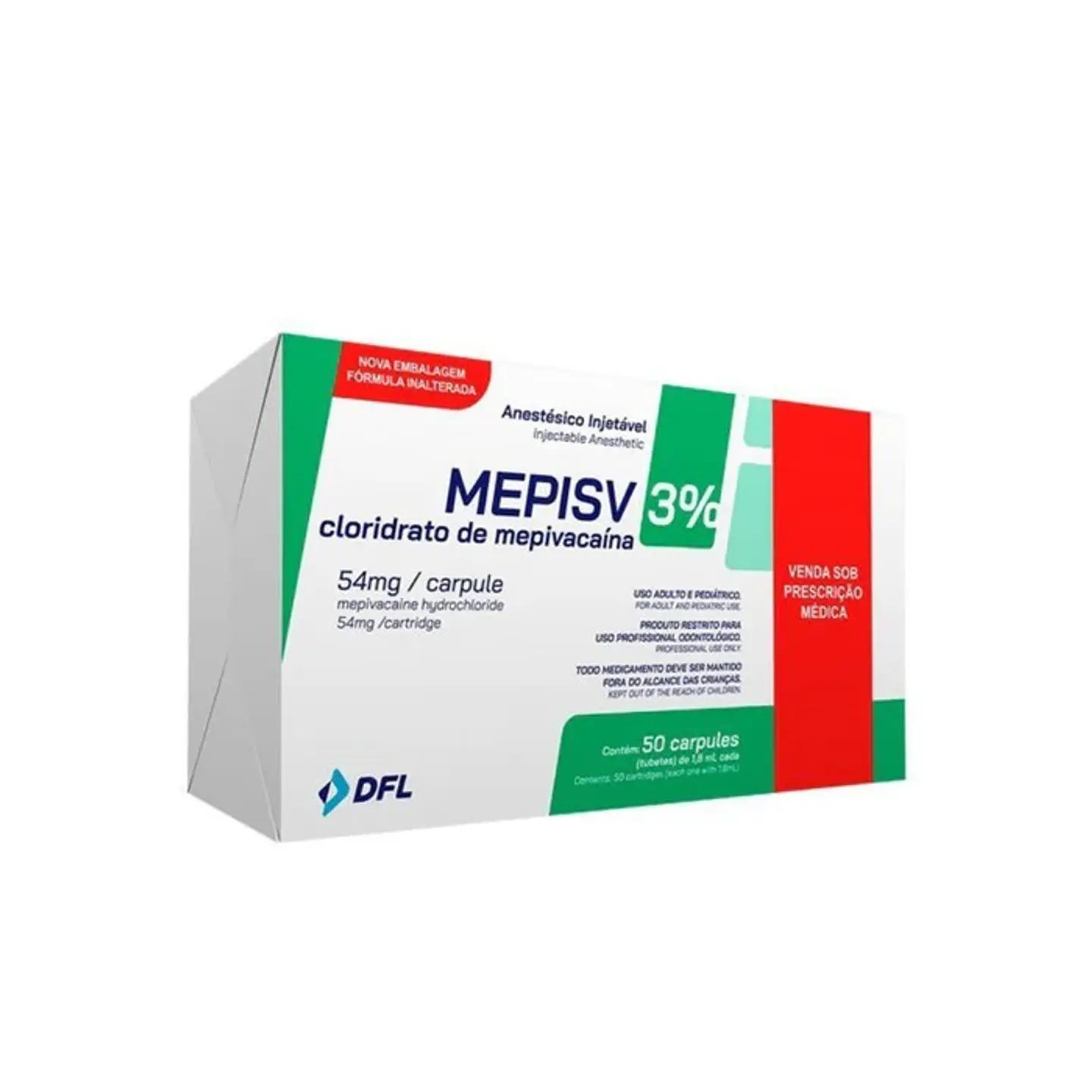 ANESTESIA 3% MEPISV DFL 1