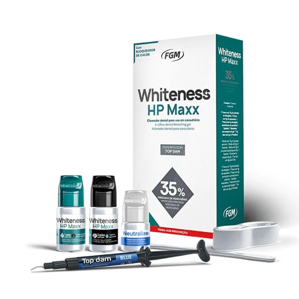Blanqueamiento Whiteness HP 35% 3 Pacientes FGM
