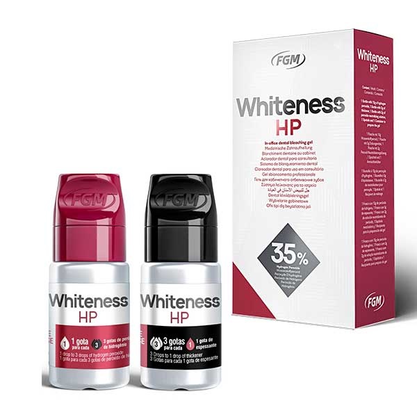 Blanqueamiento Whiteness Hp Maxx 35% 3 Pacientes FGM