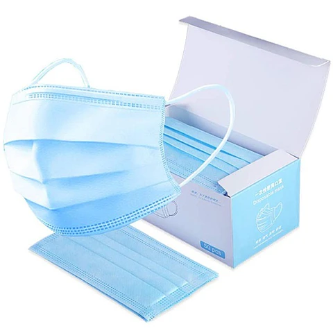 MASCARILLAS DESECHABLES CAJA 50 UNDS