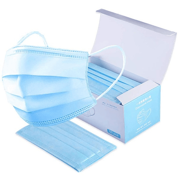 MASCARILLAS DESECHABLES CAJA 50 UNDS 