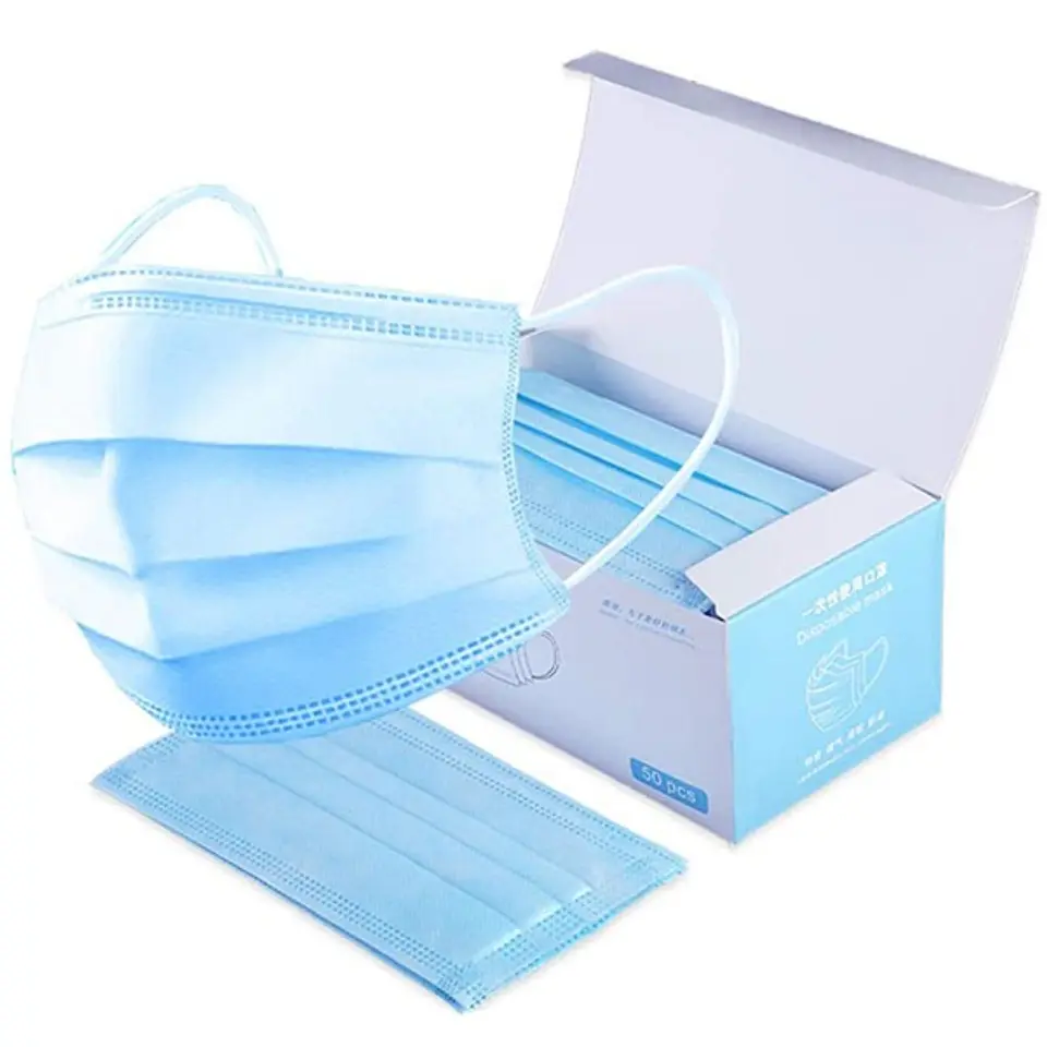 MASCARILLAS DESECHABLES CAJA 50 UNDS 1