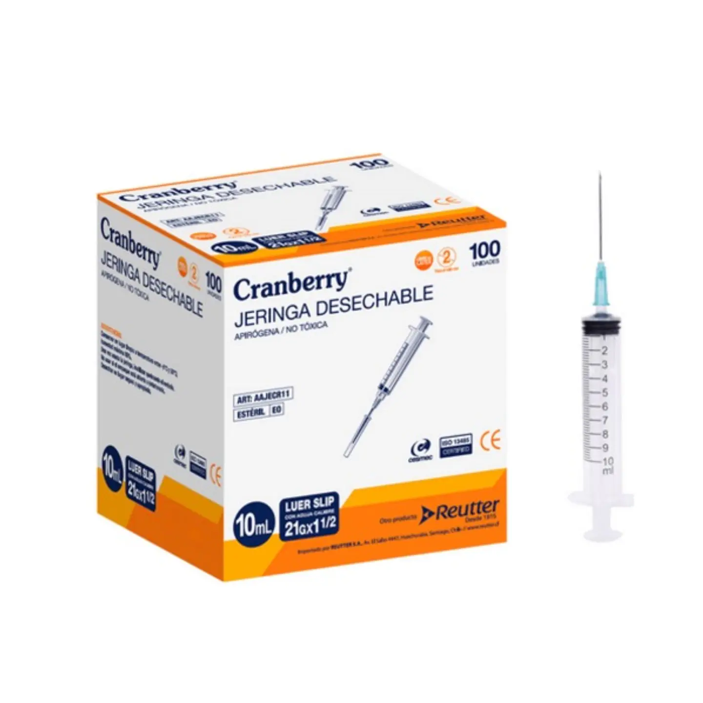 CAJA DE JERINGA DE 10 ML MUNCARE 100 UNDS 1