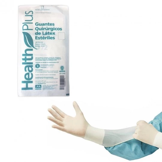 GUANTES ESTERILES POR UNIDAD TALLA 6.5