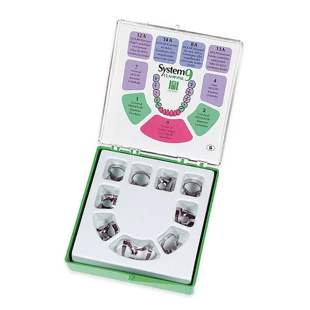 SET CLAMPS FIESTA HYGENIC 9 UNDS 