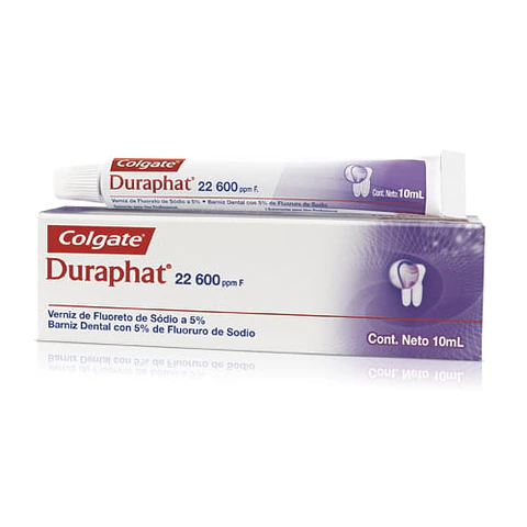 BARNIZ DE FLUOR DURAPHAT COLGATE