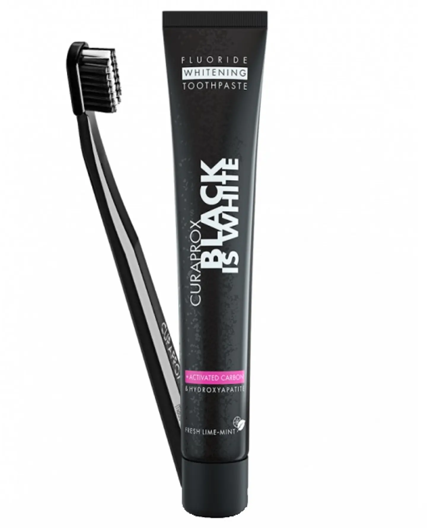 PASTA DENTAL WHITE/BLACK CURAPROX 1