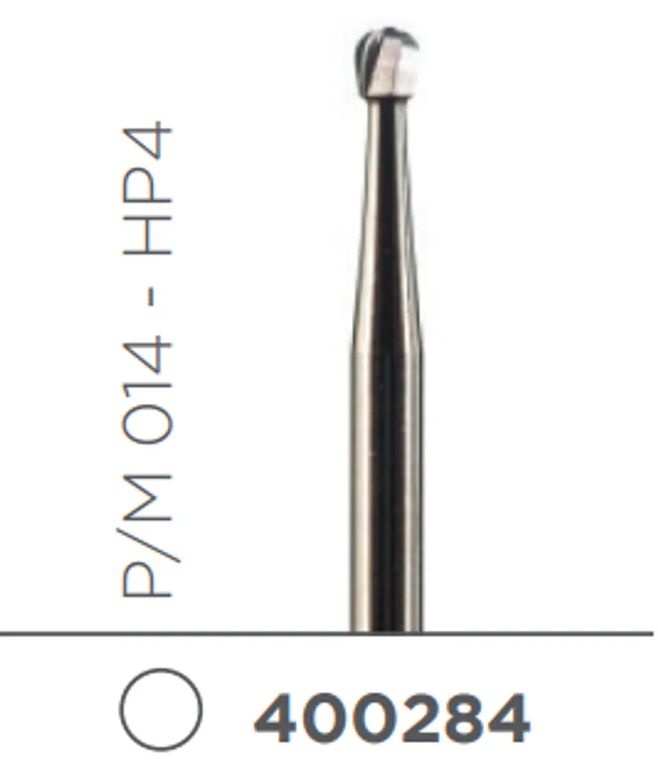 Fresa Carbide Pieza de Mano Redonda P/M 014 - HP4 1