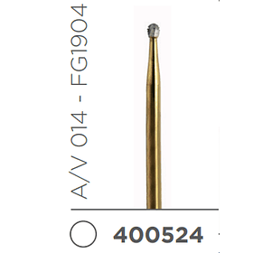 Fresa Carbide Transmetalica Alta Velocidad de Tallo Medio Redonda A/V 014 - FG1904