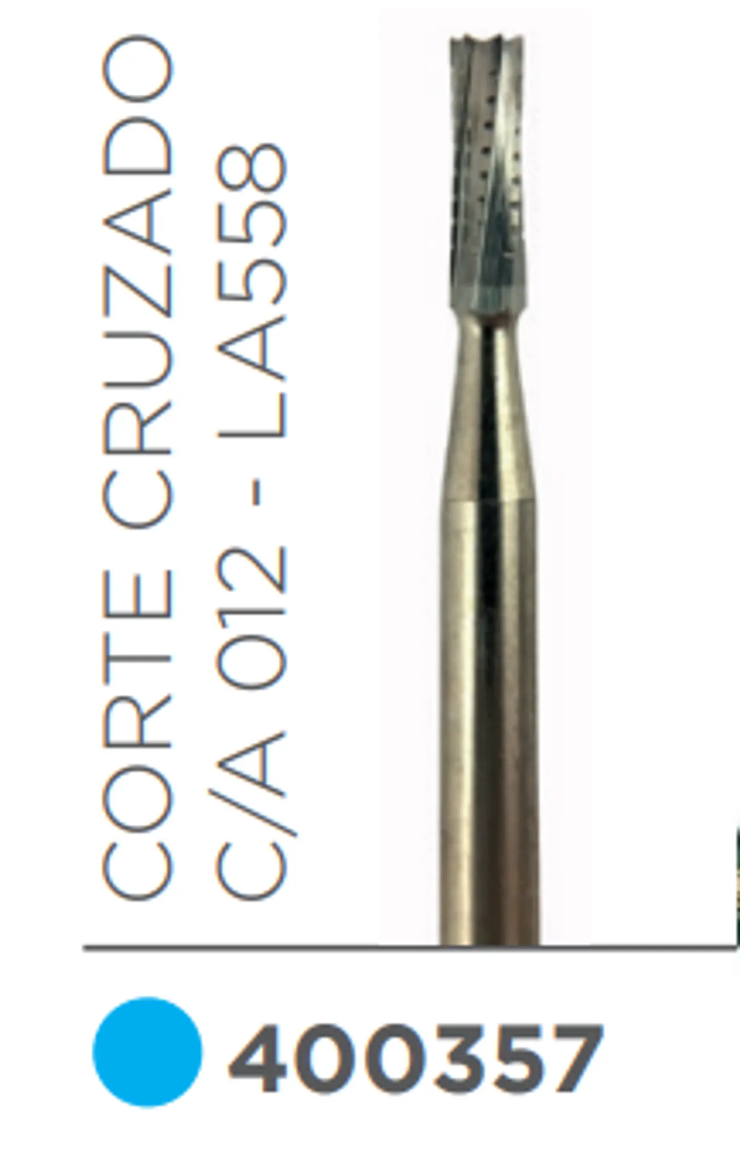 FRESA CARBIDE BAJA VEL TALLO MEDIO CIL LA 558 1