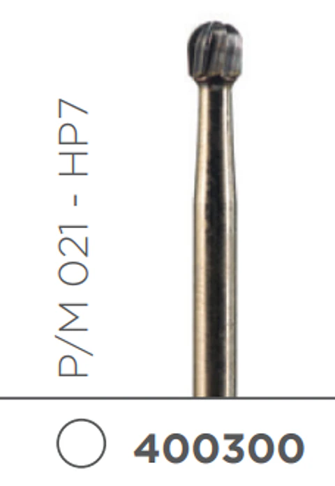 Fresa Carbide Pieza de Mano Redonda P/M 021 - HP7