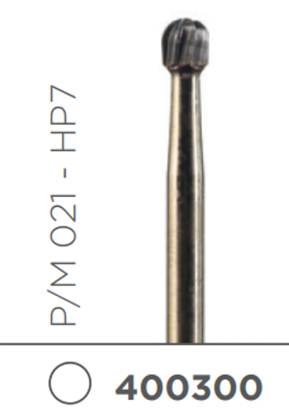 Fresa Carbide Pieza de Mano Redonda P/M 021 - HP7 1