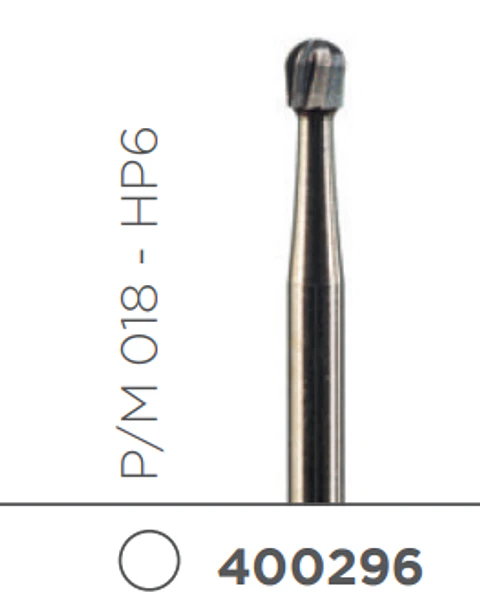 Fresa Carbide Pieza de Mano Redonda P/M 018 - HP6