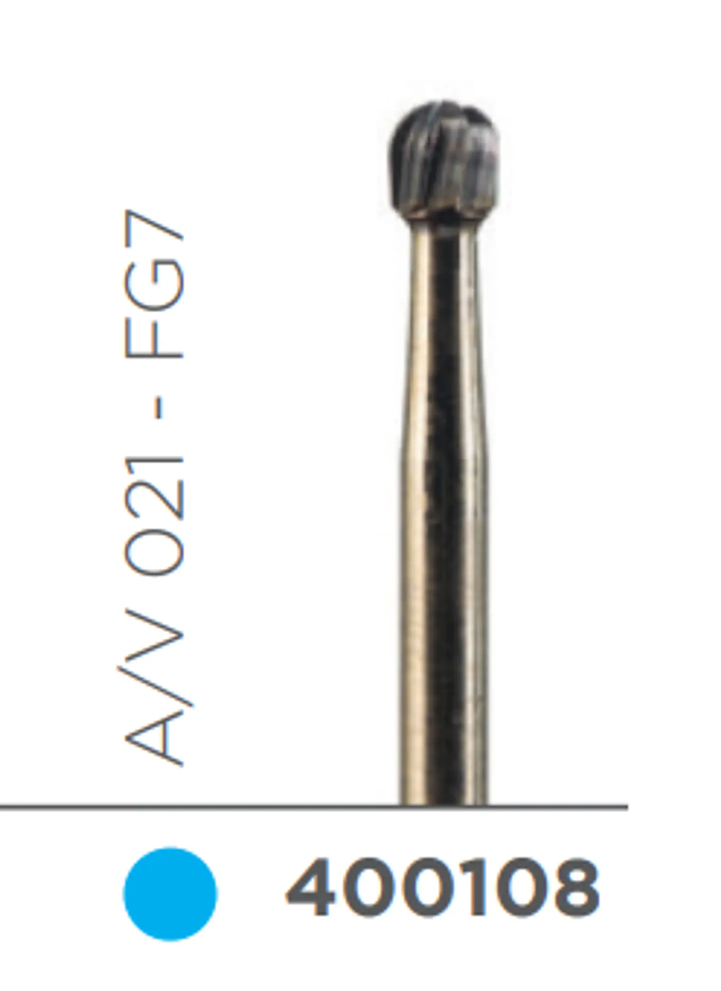 FRESA CARBIDE ALTA VELOCIDAD REDONDA 021 FG 7 1