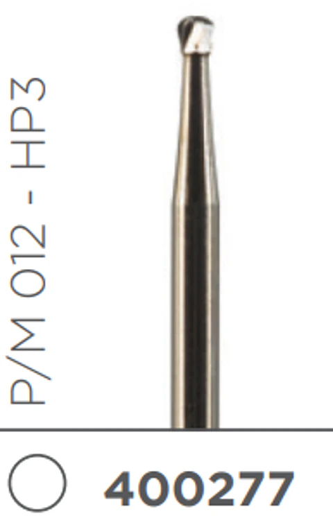 Fresa Carbide Pieza de Mano Redonda P/M 012 - HP3