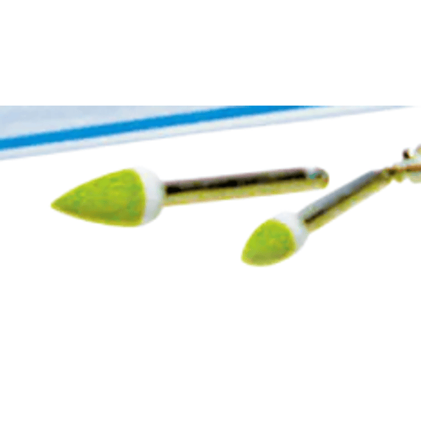 Puntas Pulido Cerámica Identofex Alto Brillo Rosados Copa 12 unid 