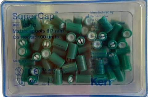 Matrices Supercap Carrete 6.7mm / 100 unid