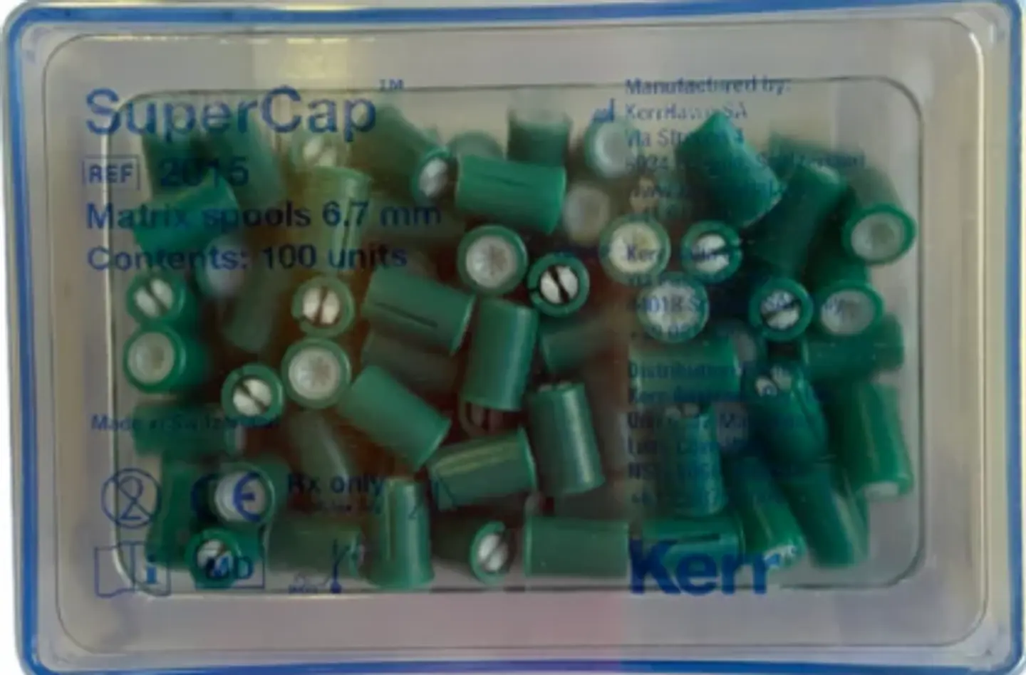 Matrices Supercap Carrete 6.7mm / 100 unid 1