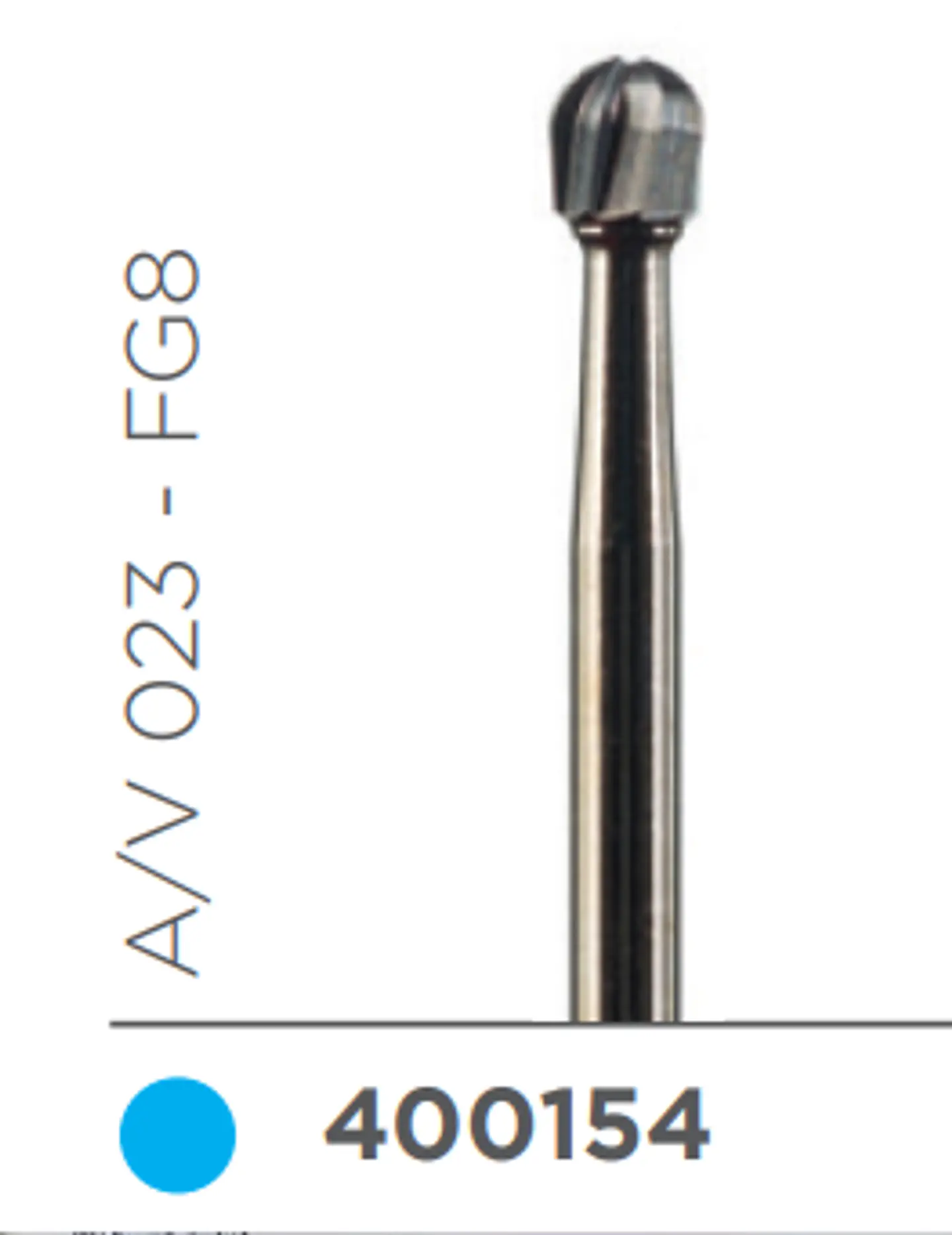 FRESA CARBIDE KERR A/V 023 FG 8 1