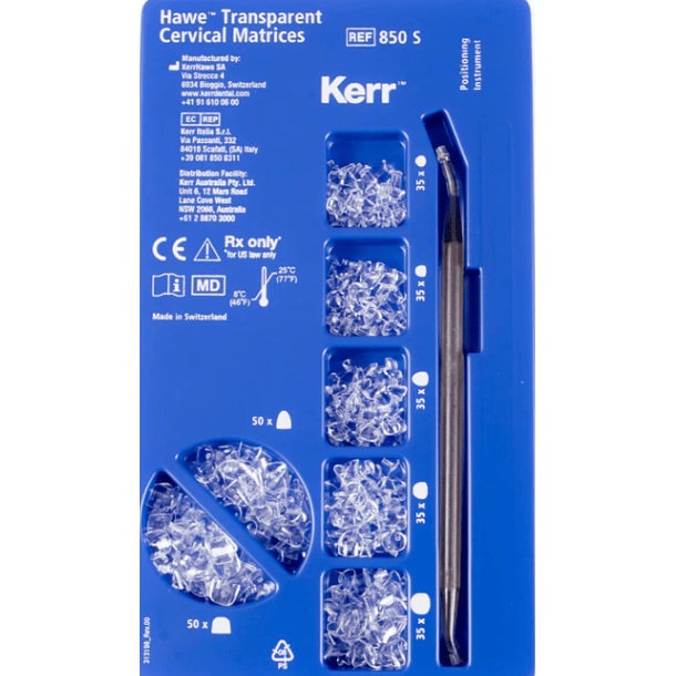 MATRICES CERVICALES TRANSPARENTES 