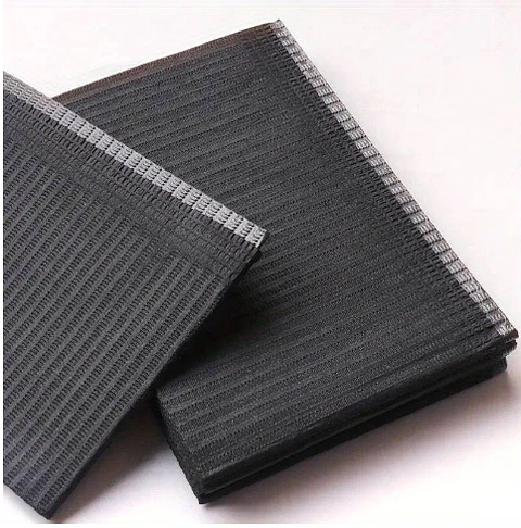 SERVILLETAS DESECHABLES 125 UNDS NEGRO