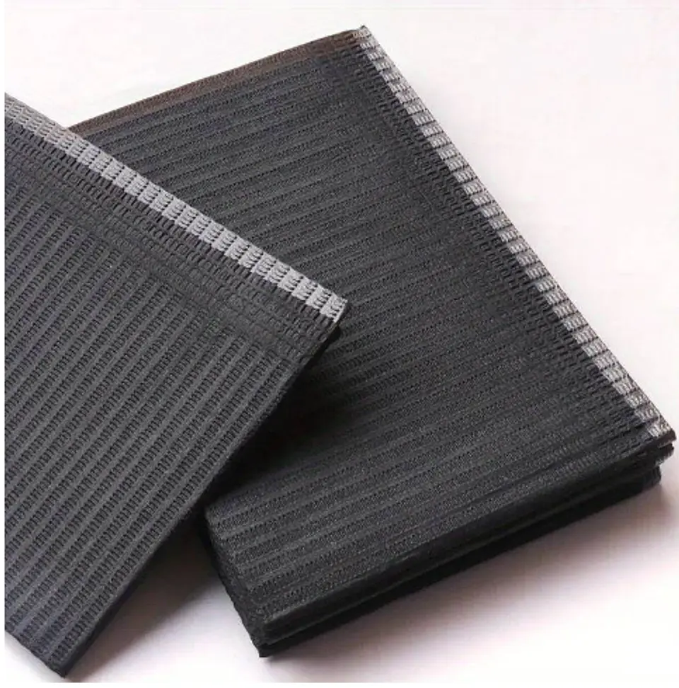 SERVILLETAS DESECHABLES 125 UNDS NEGRO 1