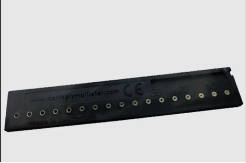 CALIBRADOR DE PUNTAS DE GUTAPERCHA MAILLEFER 1