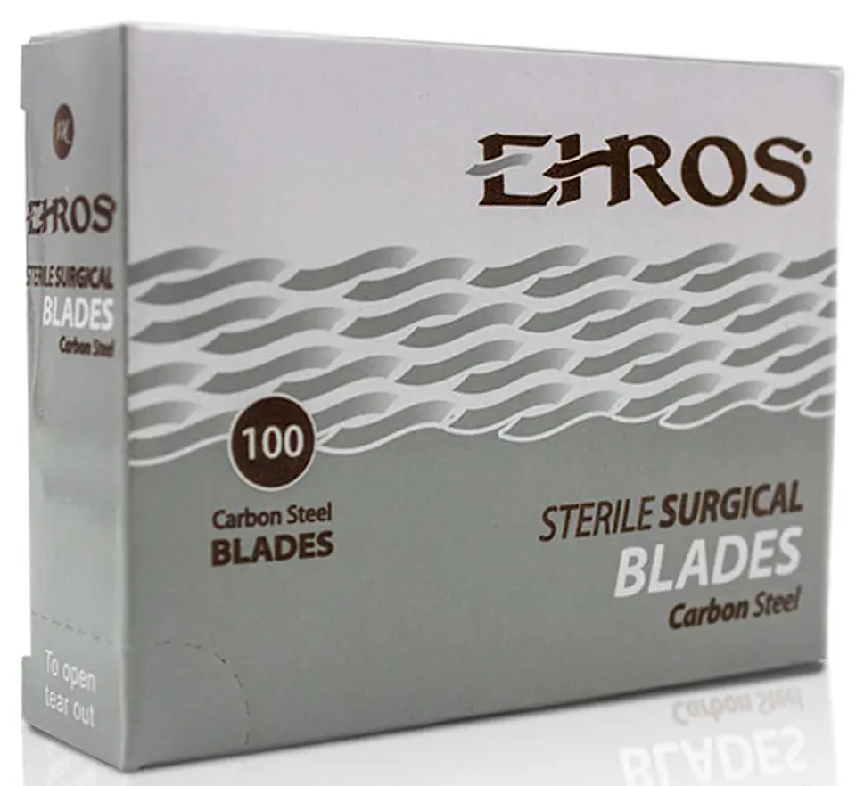 CAJA HOJA DE BISTURI 100 UNDS 1