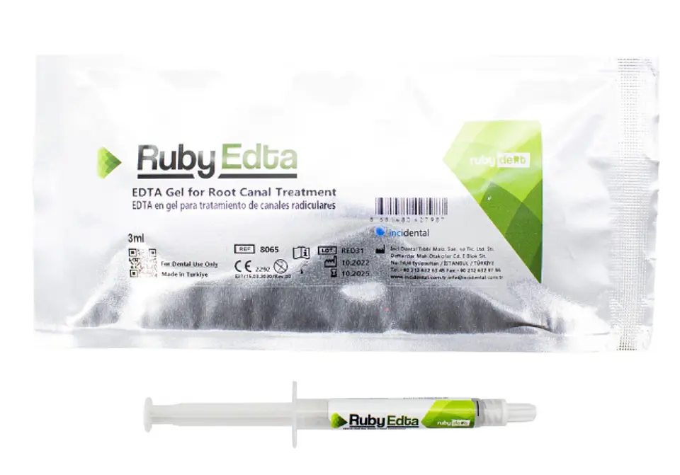 Gel EDTA al 17% RubyEdta Incidental 1