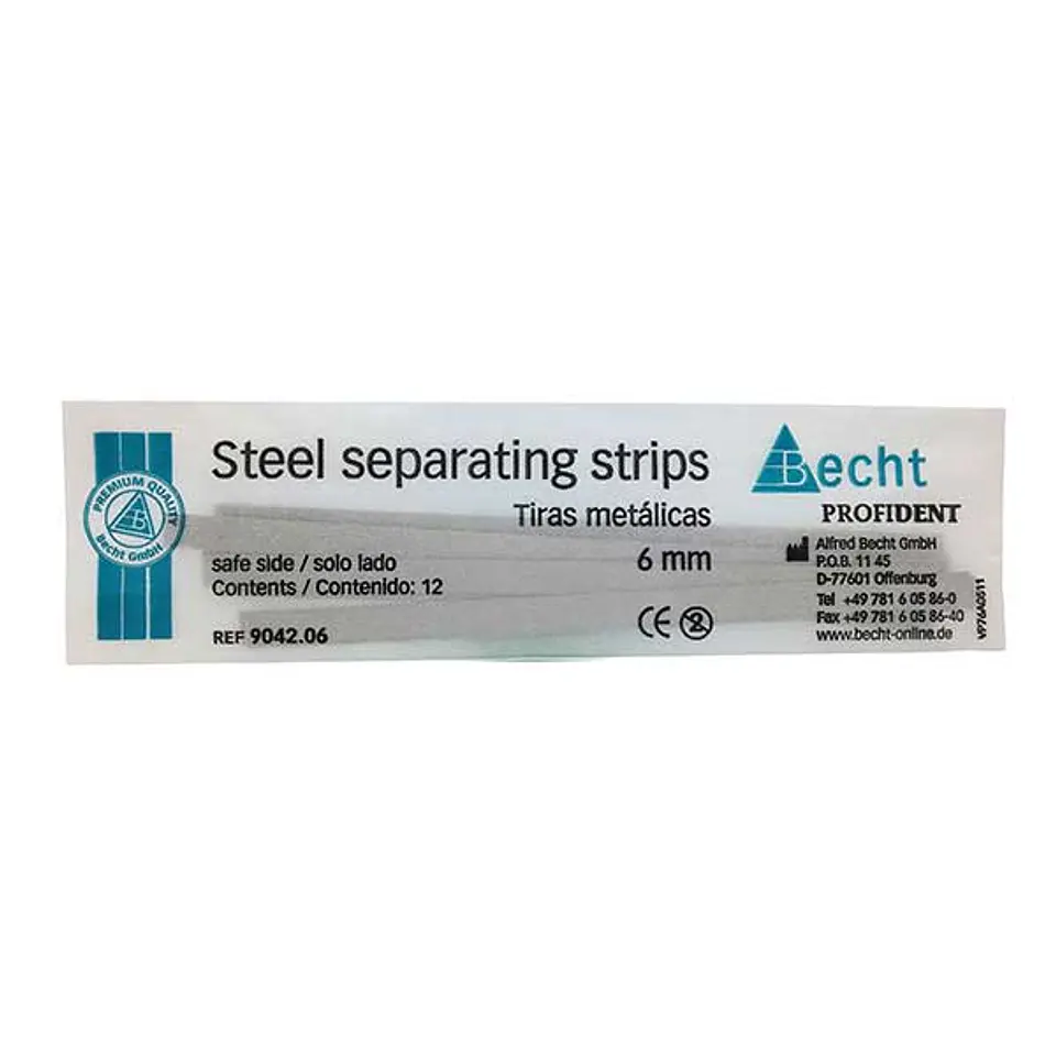 HUINCHA LIJA METAL 6 MM BECHT 12 UNDS 1