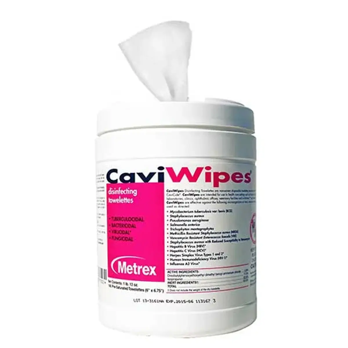 CAVIWIPES TARRO 160 TOALLAS | Vicedent