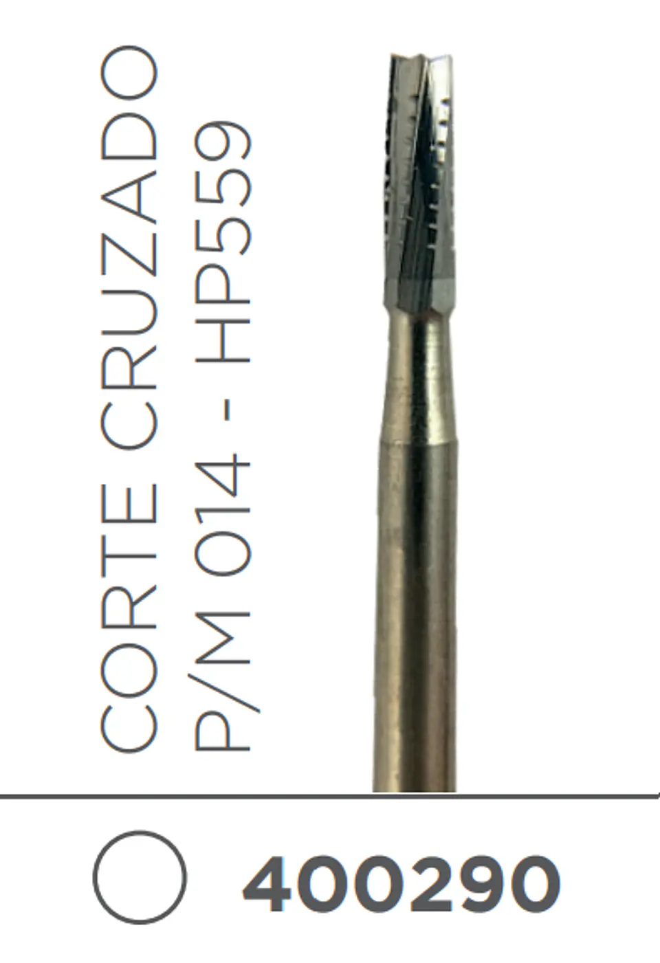 FRESA CARBIDE PIEZA DE MANO CILINDRICA P/M 014 - HP559 1