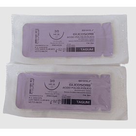 SUTURA ABSORBIBLE GLICOSORB X1 SOBRE