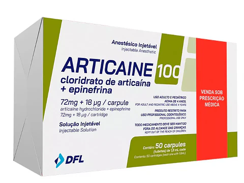 ANESTESIA 4% ARTICAINE 100