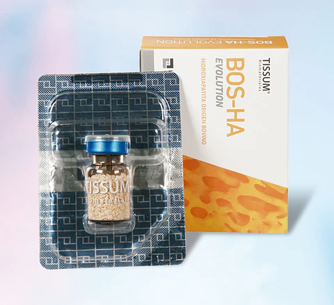 MATRIZ MINERAL DE HIDROXIAPATITA ORIGEN BOVINA 1.0 GRS