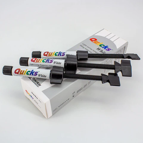 CEMENTO TEMPORAL QUICKS WHITE X3