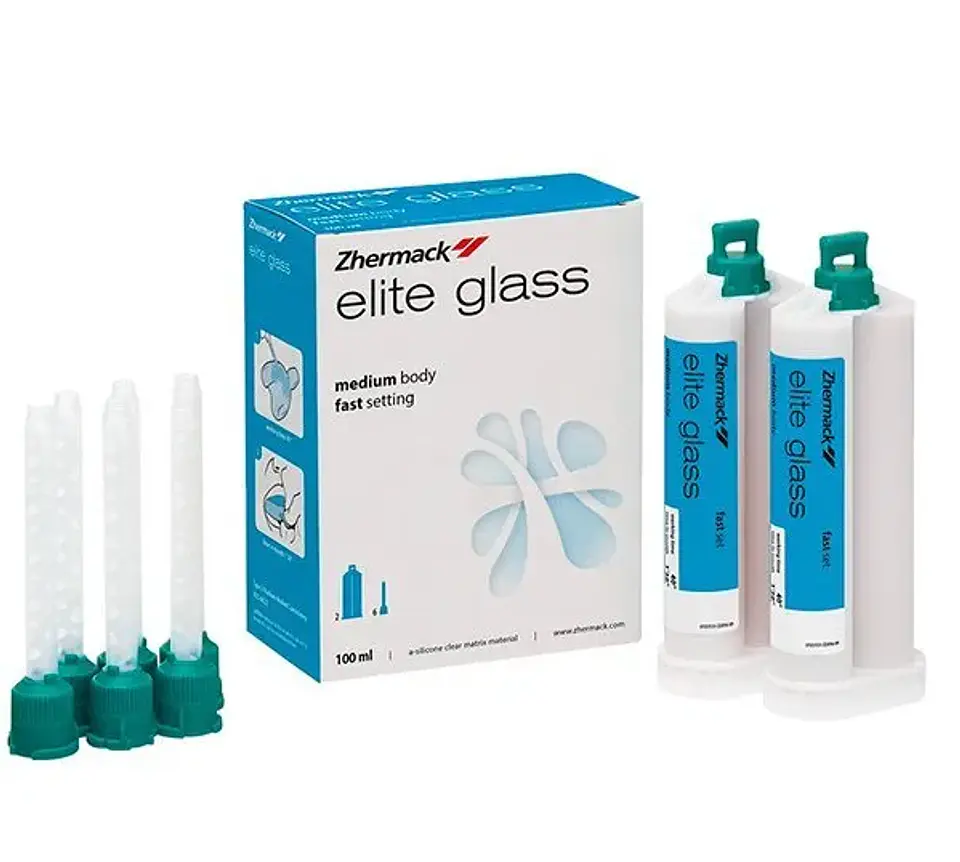 SILICONA ELITE GLASS TRANSPARENTE 1