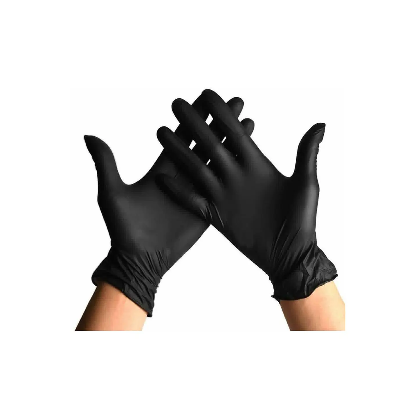 GUANTES DE NITRILO NEGRO 1