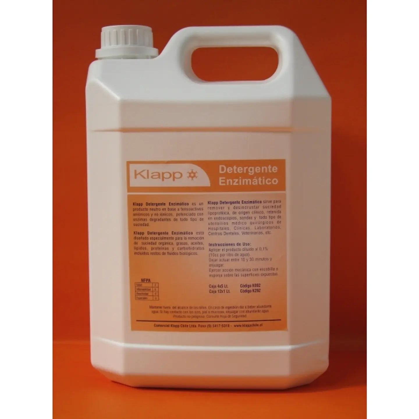 DETERGENTE ENZIMATICO BIDON 5 LITROS 1