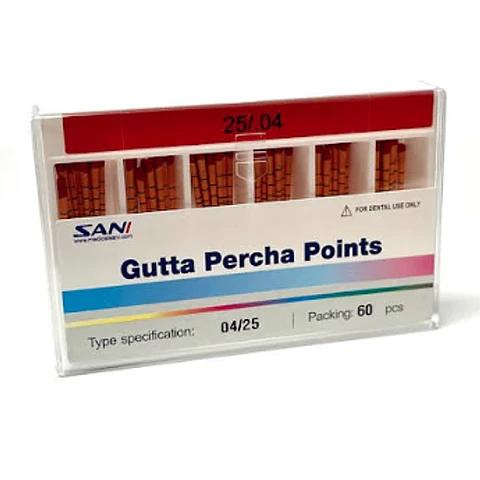 CONO DE GUTAPERCHA SANI TAPER 04