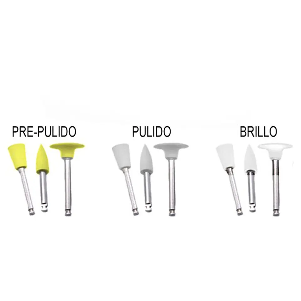 PUNTAS PULIDO RESINA IDENTOFLEX PULIDO 12 UNDS 1