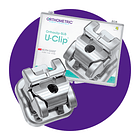 KIT 1 CASO BRACKETS AUTOLIGADO ROTH (B+A+T) SLB U-CLIP ORTHOMETRIC 3