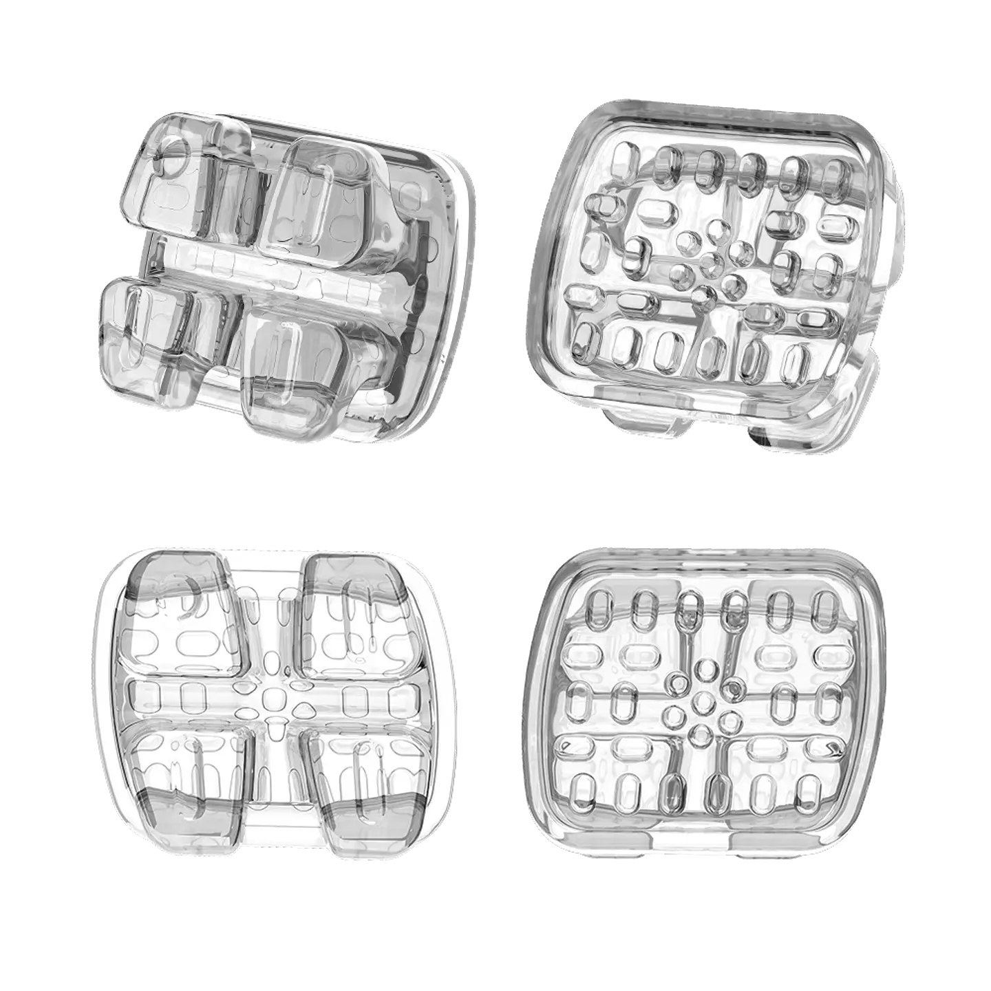 CASO BRACKT POLY ZAFIRO ICERAM-P POLICRISTALINO ORTHOMETRIC 4