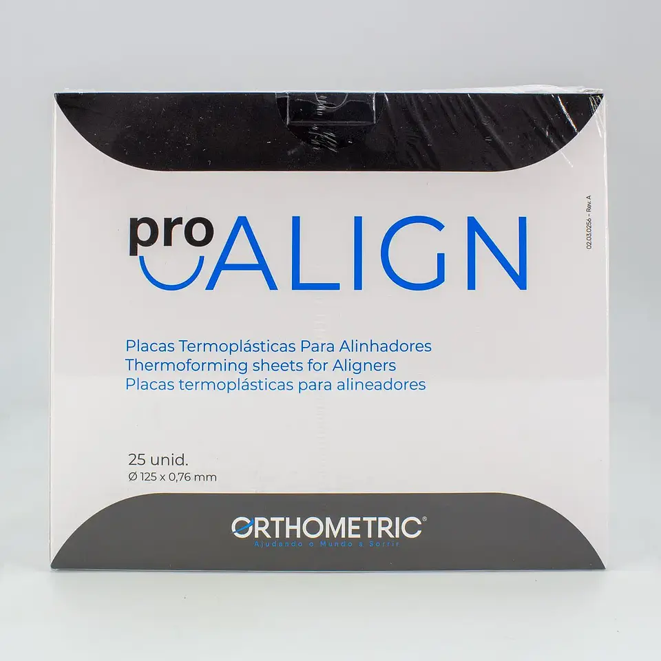 PLACAS TERMOLAMINADAS PRO ALIGN ORTHOMETRIC 1