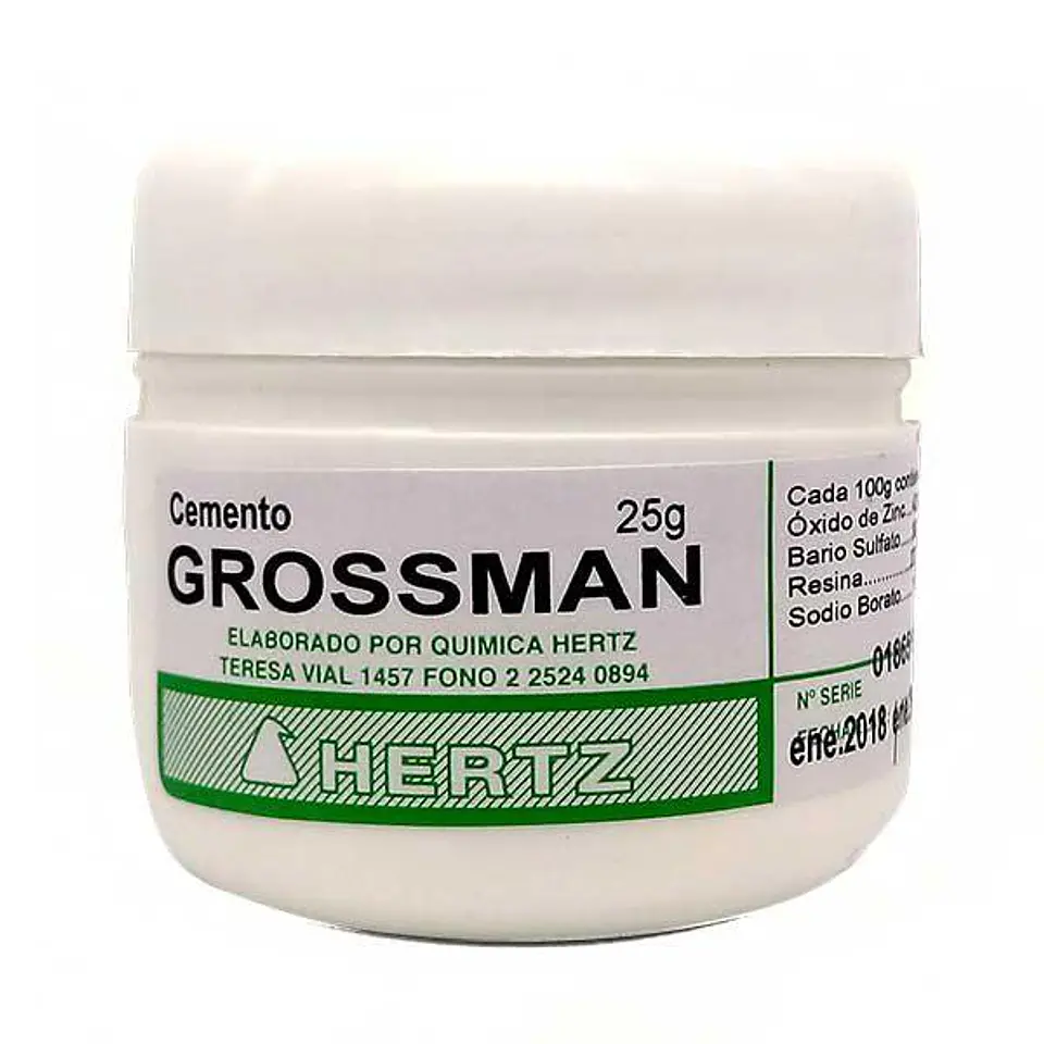 CEMENTO GROSSMAN HERTZ 1