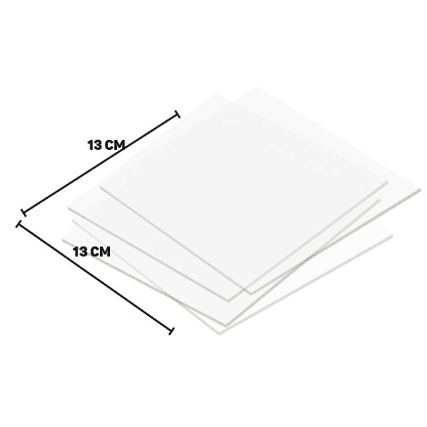 LAMINA ACETATO RIGIDA 1.5 MM PAQUETE 10 UNDS 