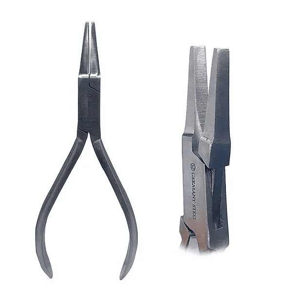 ALICATE PUNTA PLANA SIN ESTRIAS 