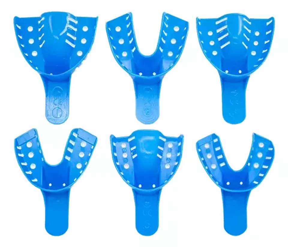 SET CUBETAS PLASTICAS ADULTO X 6 ZT DENTAL 1