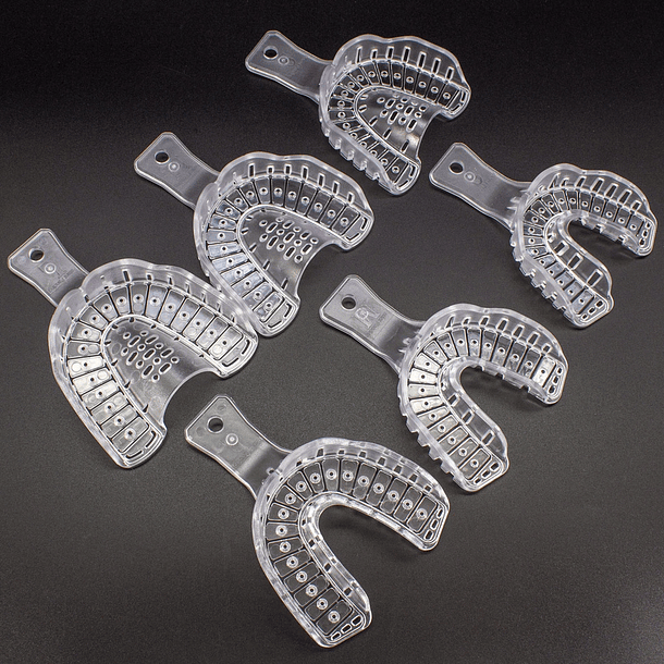 SET DE CUBETAS PARA IMPLANTES X6 COTISEN ( PERFORADA) 1