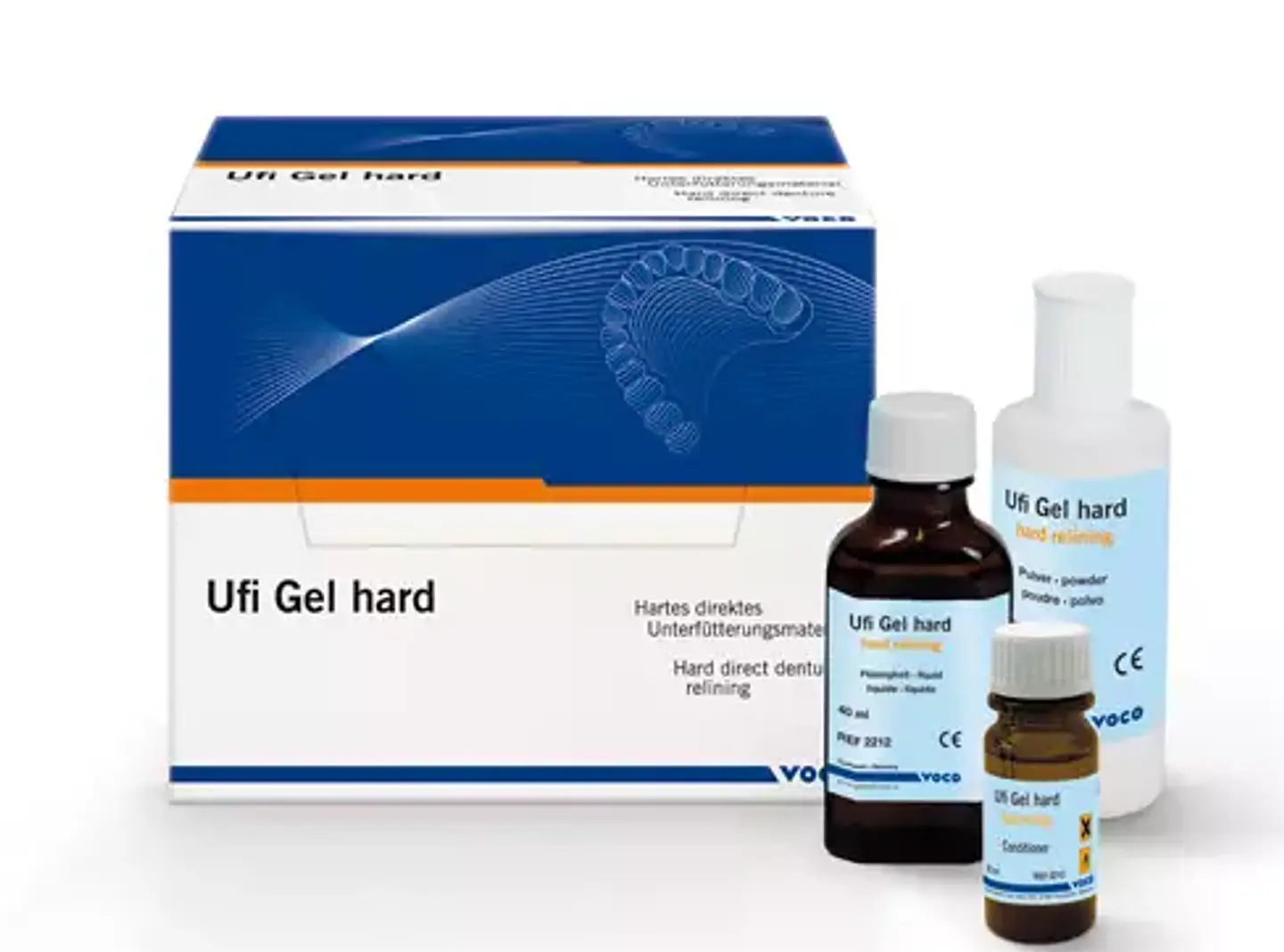 MATERIAL DE REBASE DIRECTO UFI GEL HARD 1